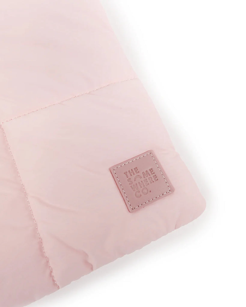 Baby Pink Puffy 16-Inch Laptop Case