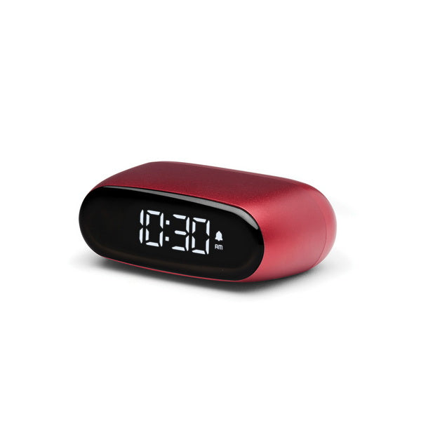 Minut Compact Alarm Clock - Dark Red