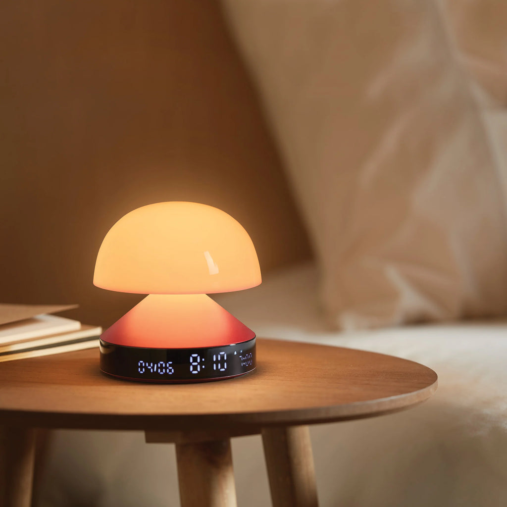Mina Sunrise - Wake Up Light/Alarm - Dark Red