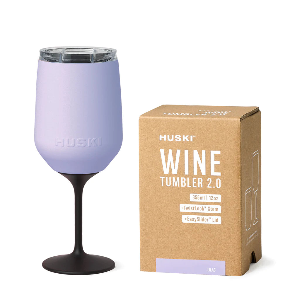 Wine Tumbler Stemware - Lilac