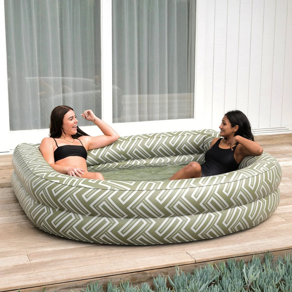 Maze Inflatable Arch Pool - Olive | Paddington Store