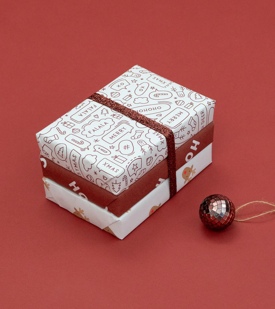 Christmas Wrapping Paper - Speech - Mulled Wine