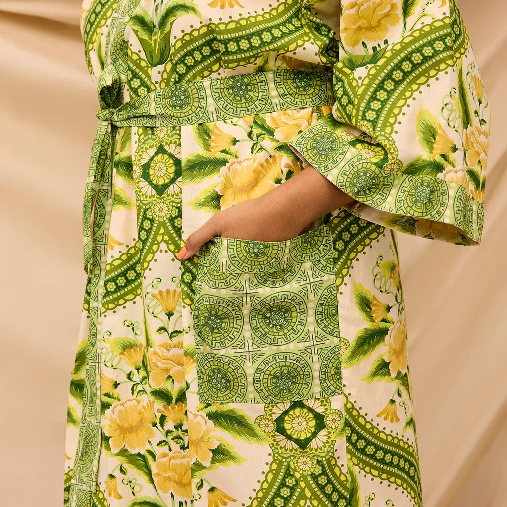 Cotton Bath Robe - Margaret