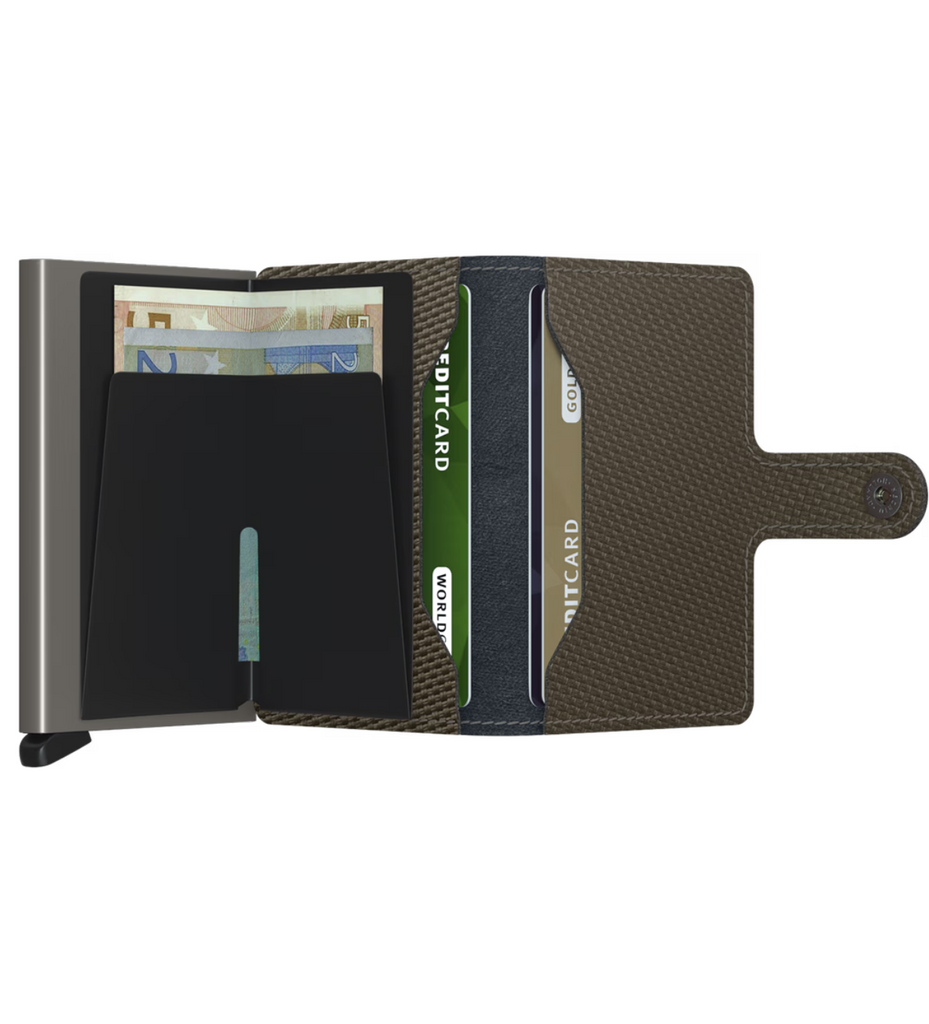 Miniwallet - Carbon Khaki