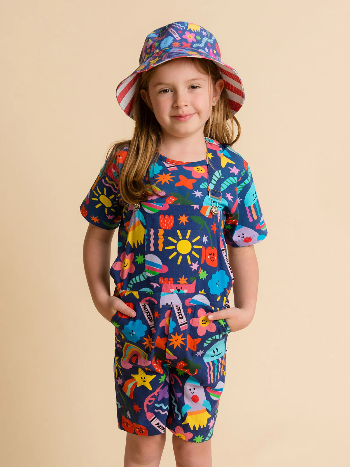 Overalls Sticker Overalls - Sticker Book Print | Paddington Store