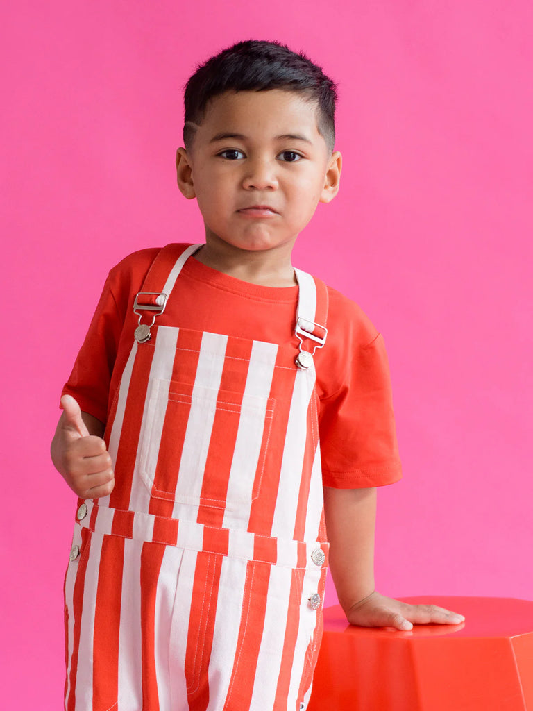 Overalls - Circus Stripe