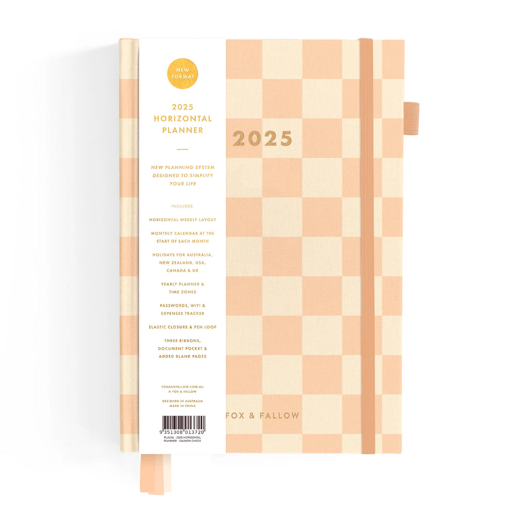 2025 A5 Planner - Salmon Check