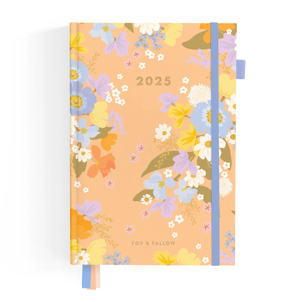 2025 A5 Planner - Botanika Peach