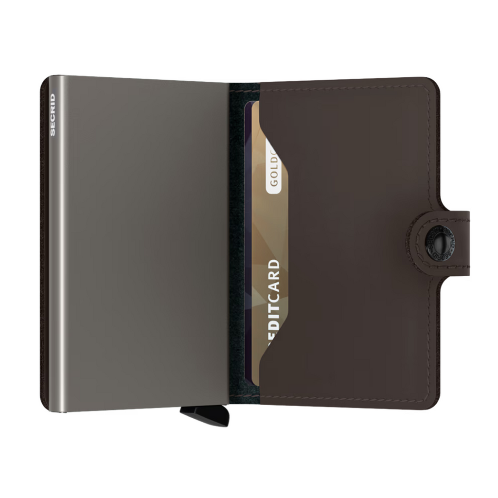 Miniwallet - Matte Truffle