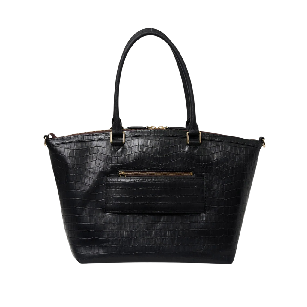 Milan Carry-All - Black Croc