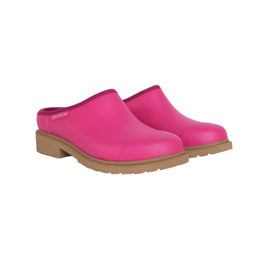 Billie Clog - Fuchsia Pink