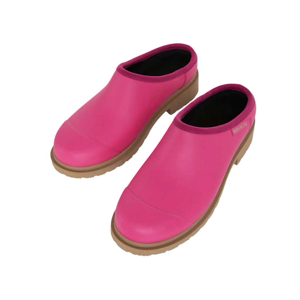 Billie Clog - Fuchsia Pink