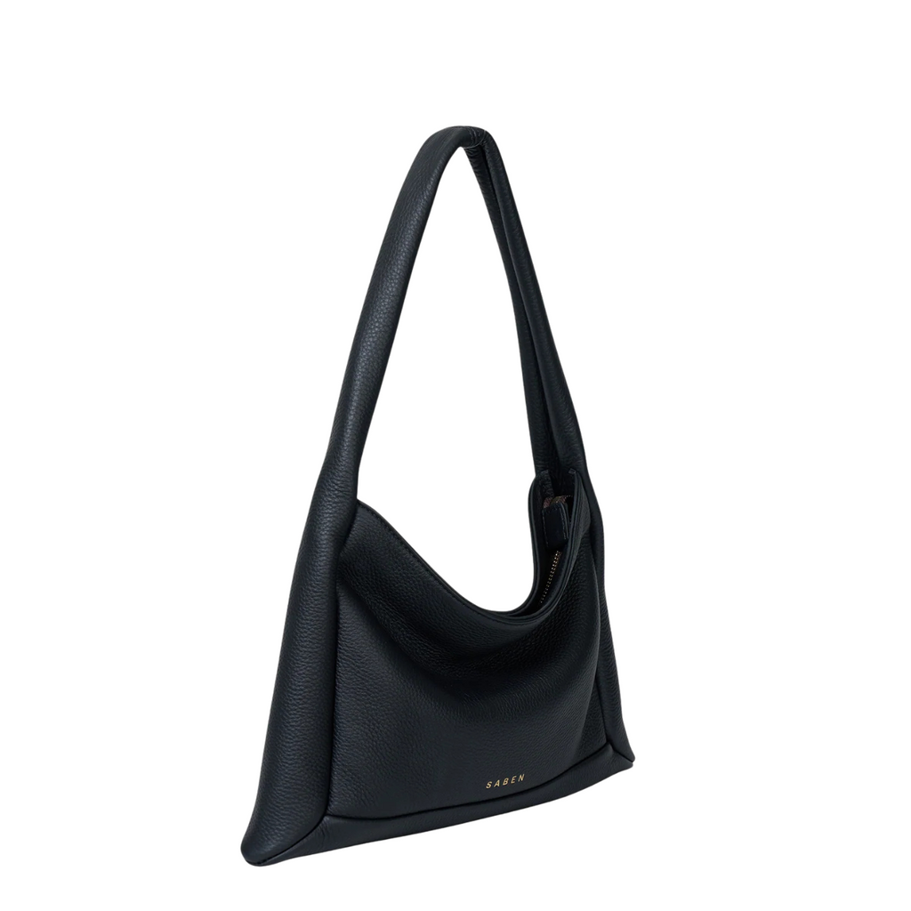 Hazel Shoulder Bag - Black Luxe