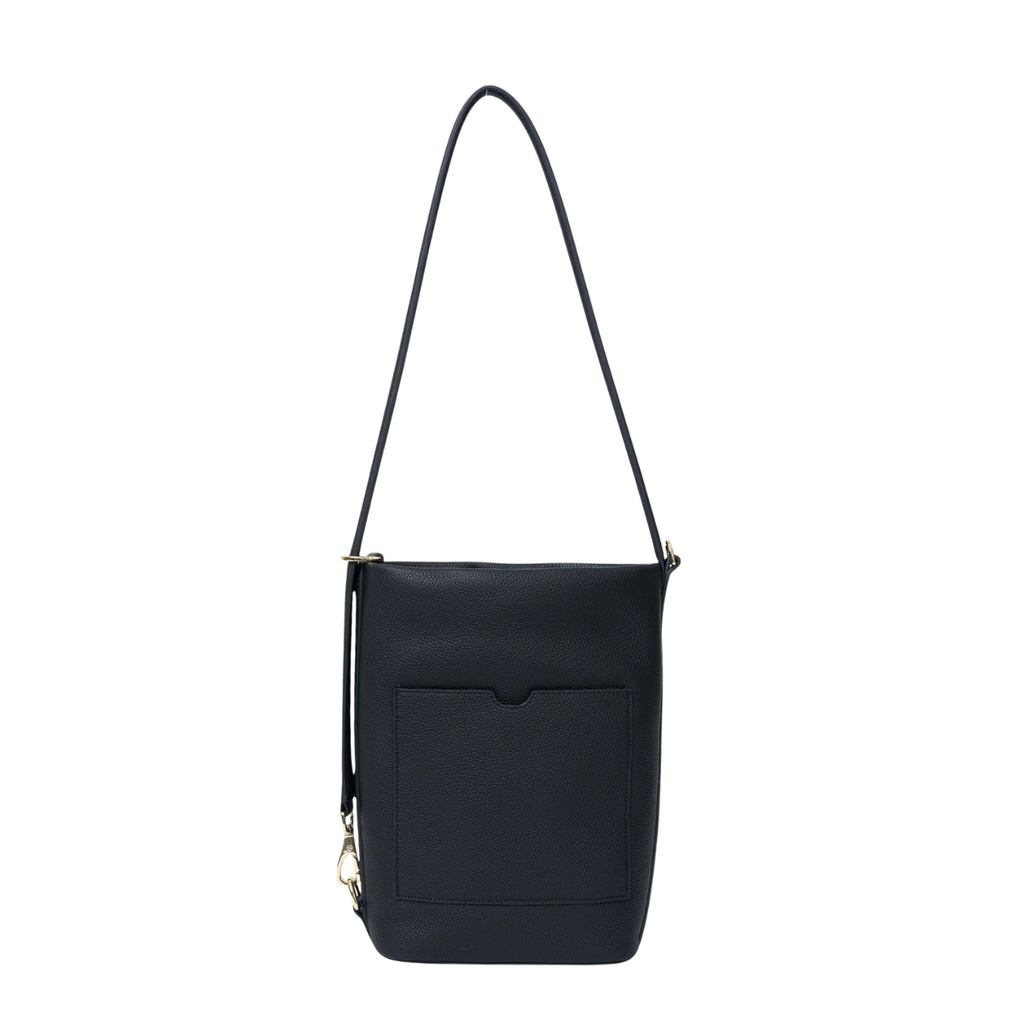 Jojo Shoulder Bag - Black Pebble