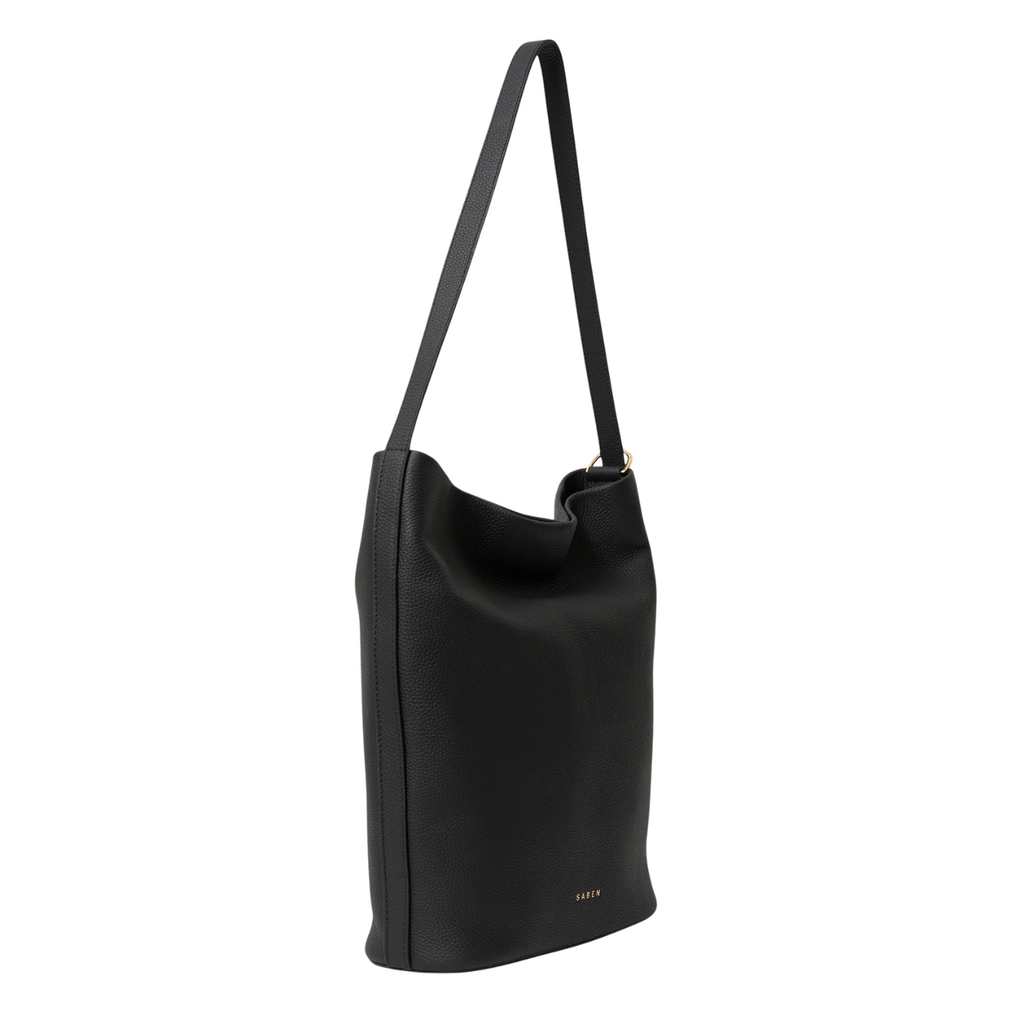 Jojo Shoulder Bag - Black Pebble