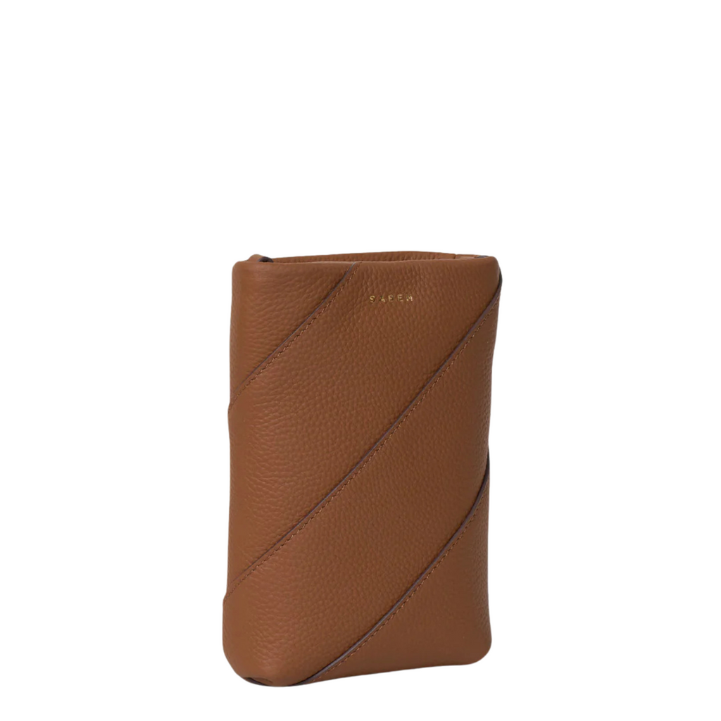 Maggie Crossbody - Tan Bias