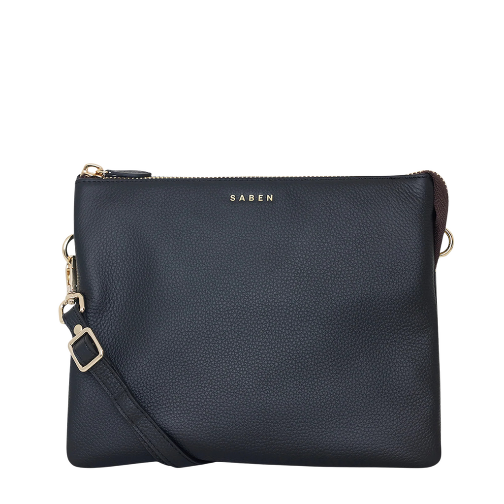 Matilda Crossbody - Black + Chunky Chain