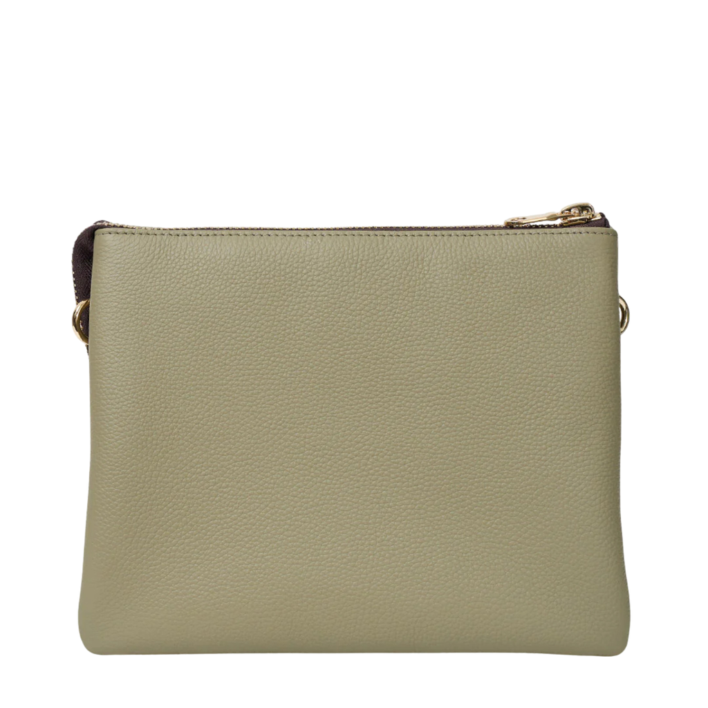 Matilda Crossbody - Eucalyptus + Chunky Chain