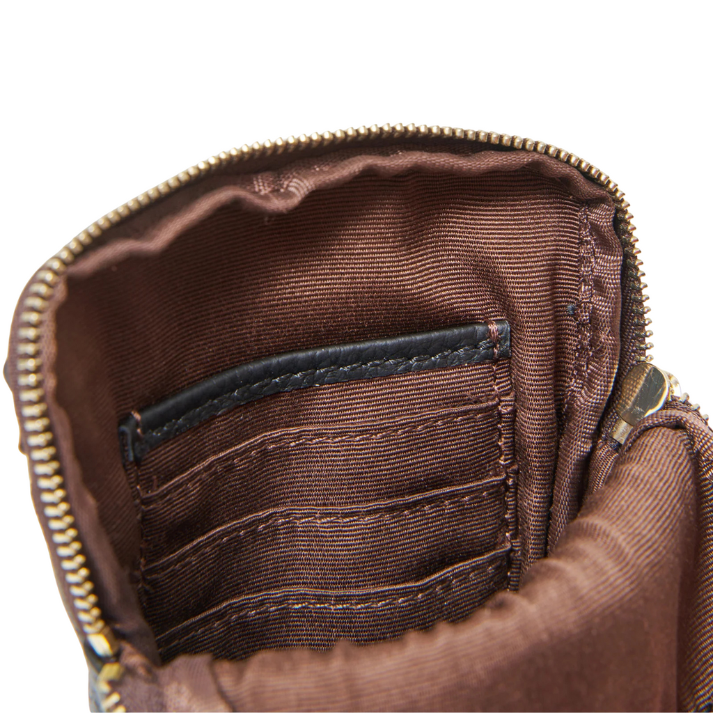 Nikko Pocket Phone Sling - Black Bubble