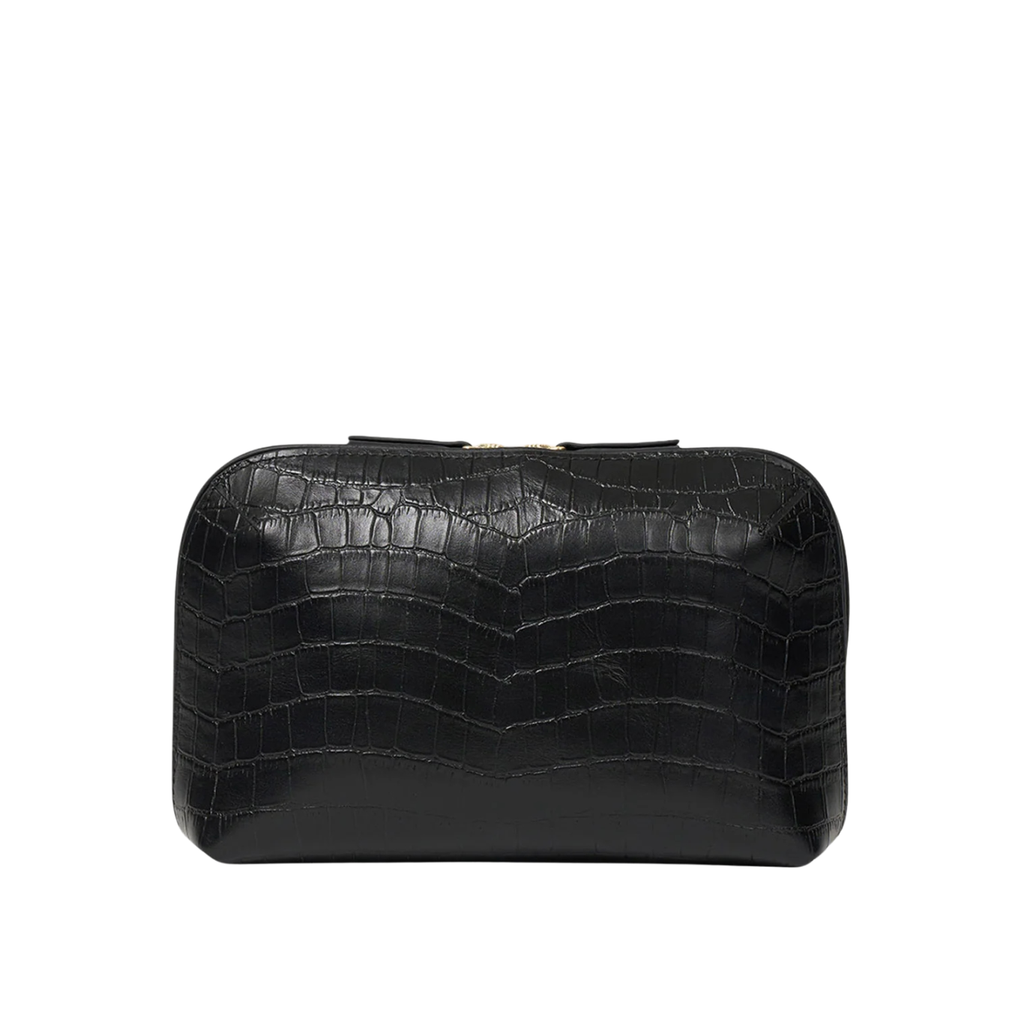 Tate Tech Pouch - Black Croc