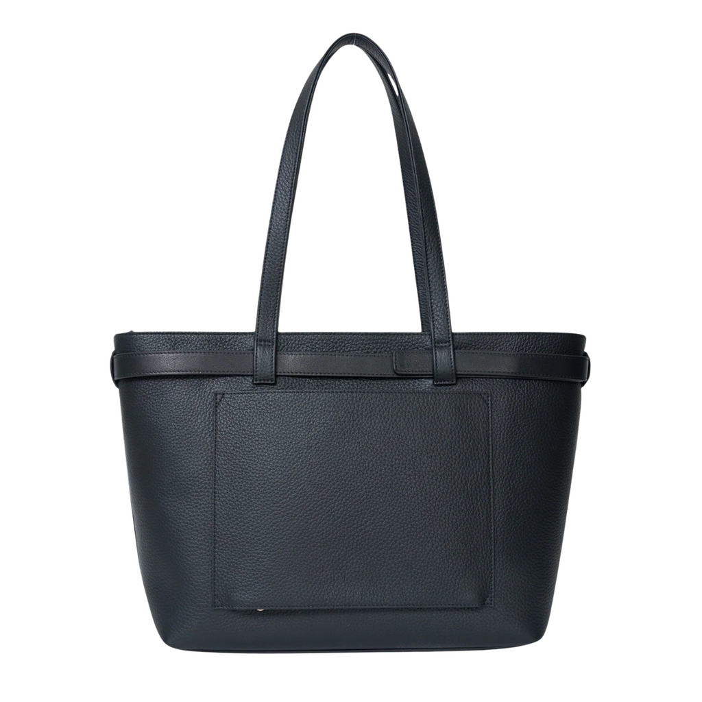 Tabby Shoulder Bag - Black and Bronze