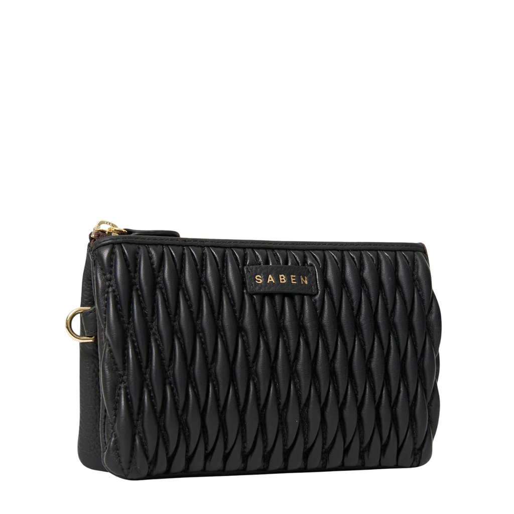 Tilly Crossbody - Black Diamond Quilt