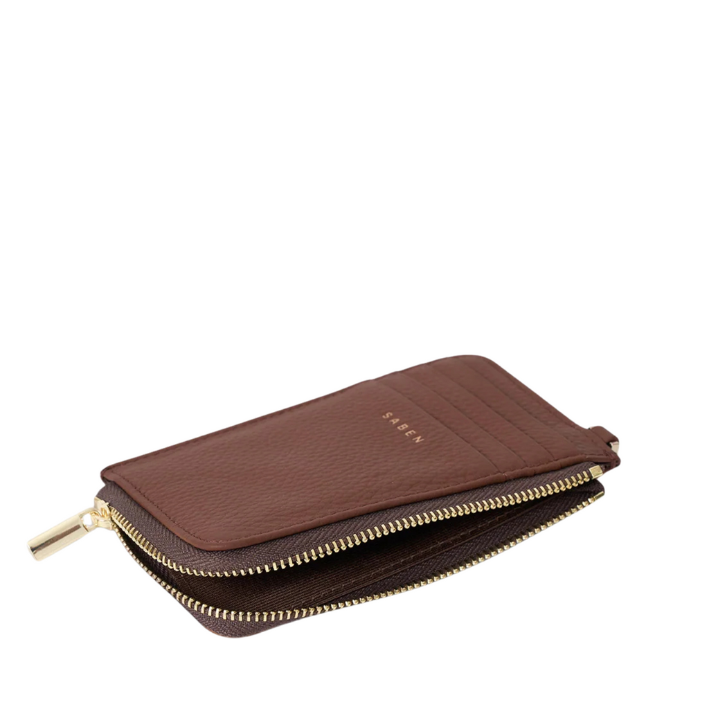 Winona Card Holder - Umber