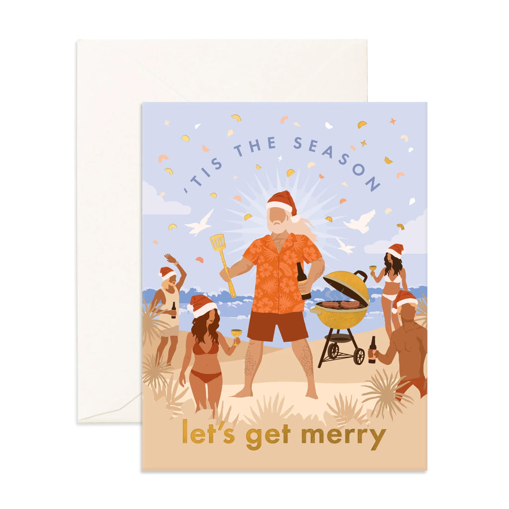 Card - Let's Get Merry