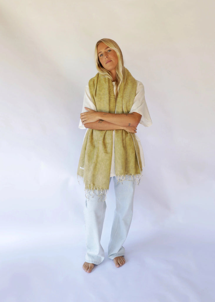 Hand Woven Scarf - Harvest