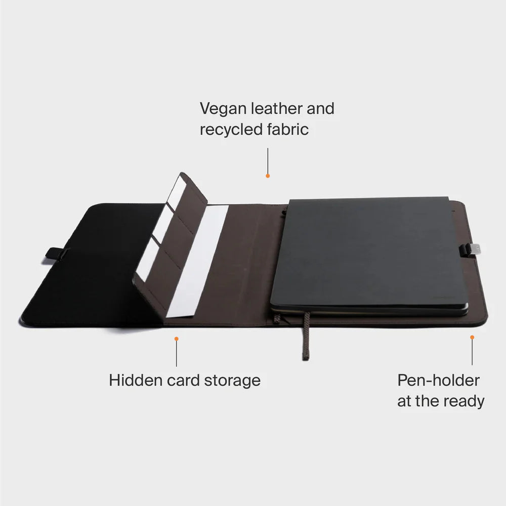 Compendium (Leather Free) A4 - Black