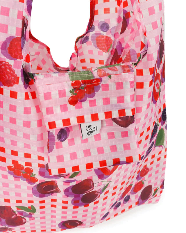 Sundae Cherries Reusable Shopping Bag