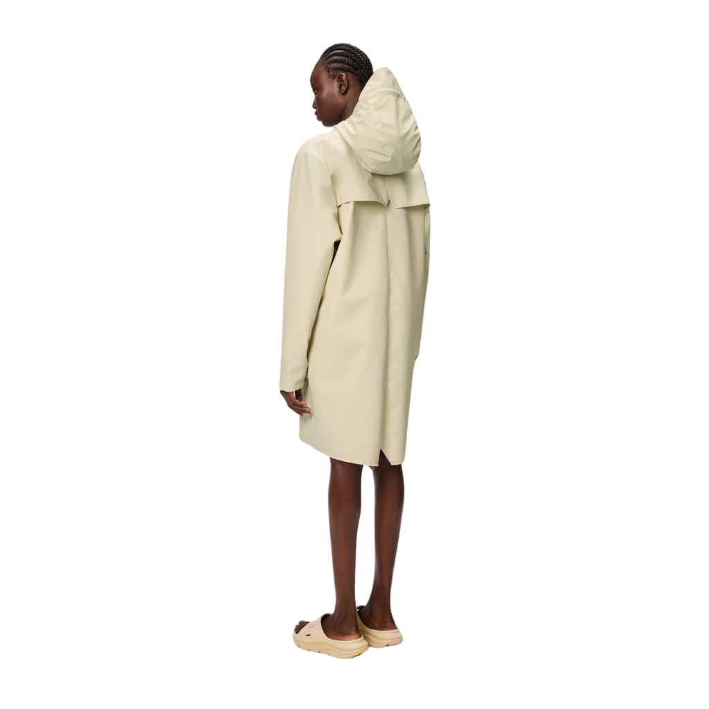 Rains Long Jacket - Dune