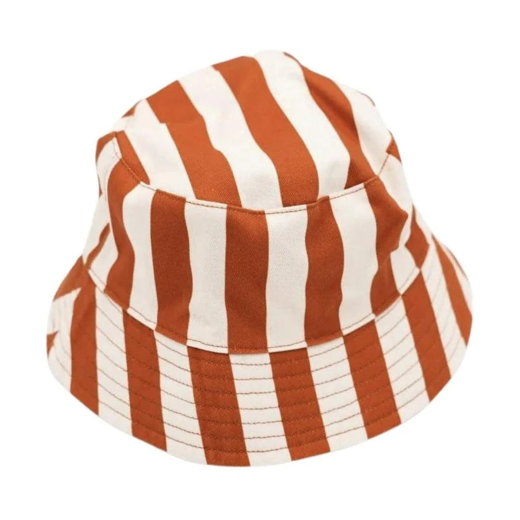 Reversible Bucket Hat - Checks & Stripes