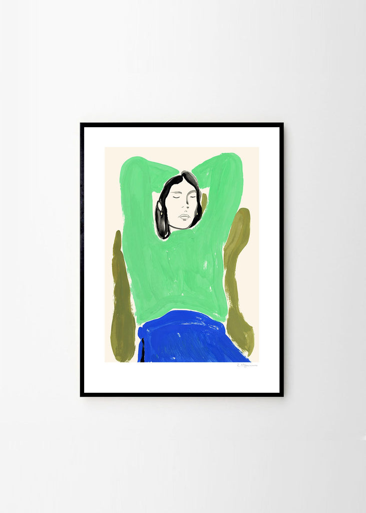 Rosie McGuinness - Sitting in Green and Blue
