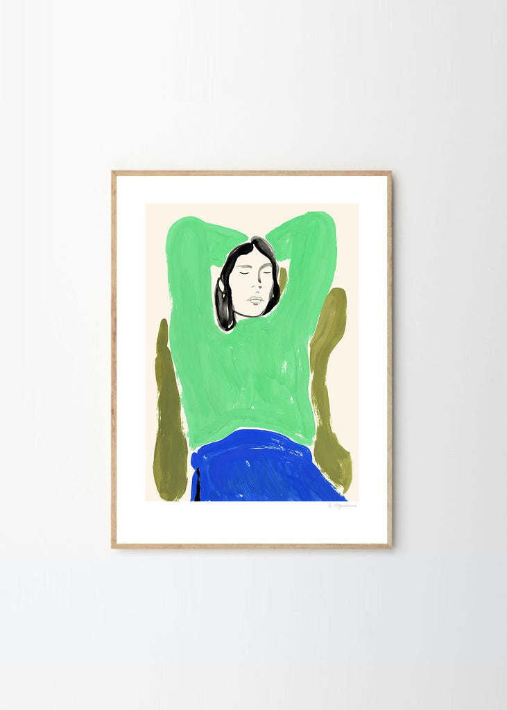Rosie McGuinness - Sitting in Green and Blue