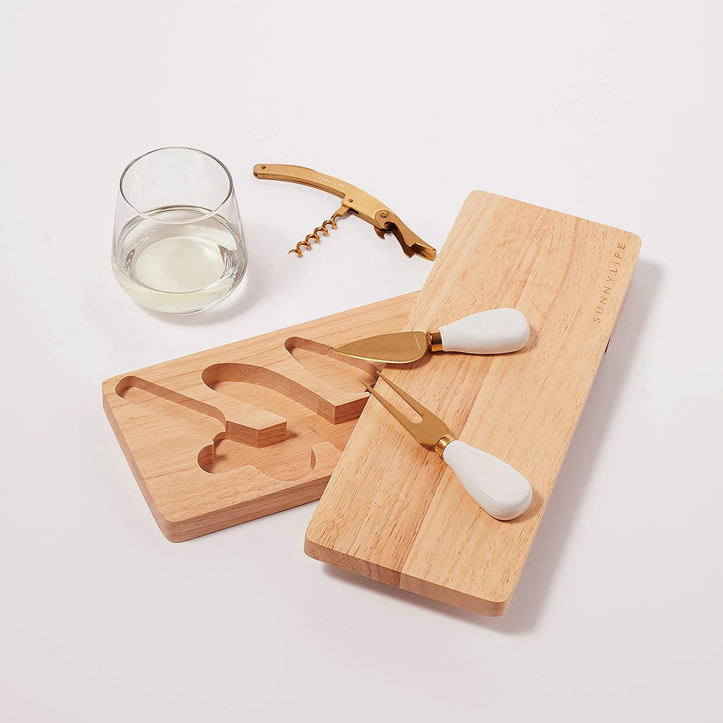 Travel Cheese Board Set - Le Weekend Natural