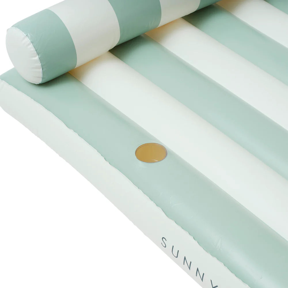 Luxe Lilo - Green/White