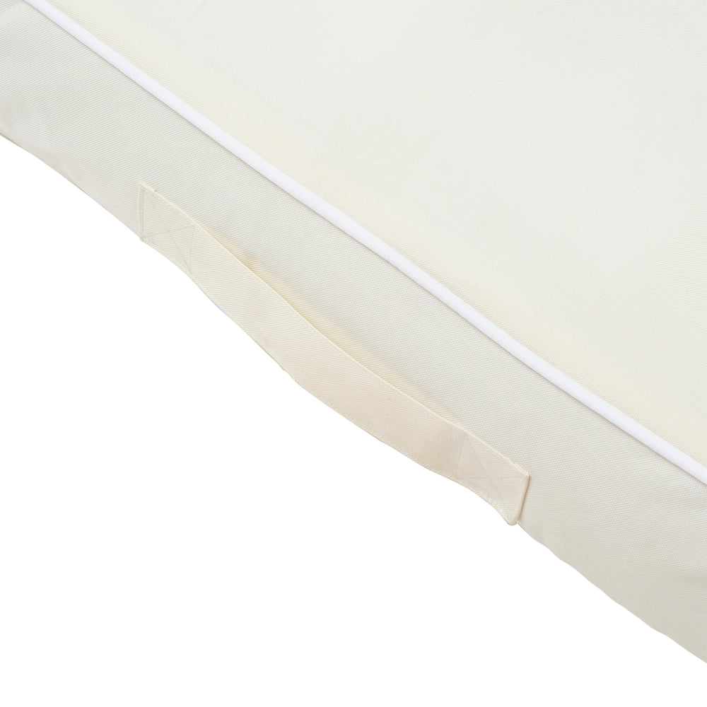 Luxe Lie-On Lounger - Casa Blanca - White
