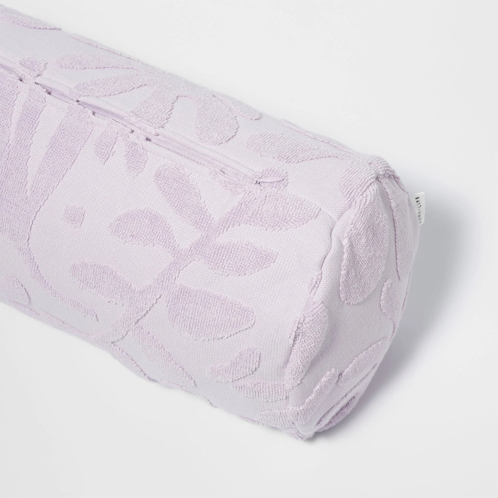 Inflatable Beach Pillow - Rio Sun Pastel Lilac