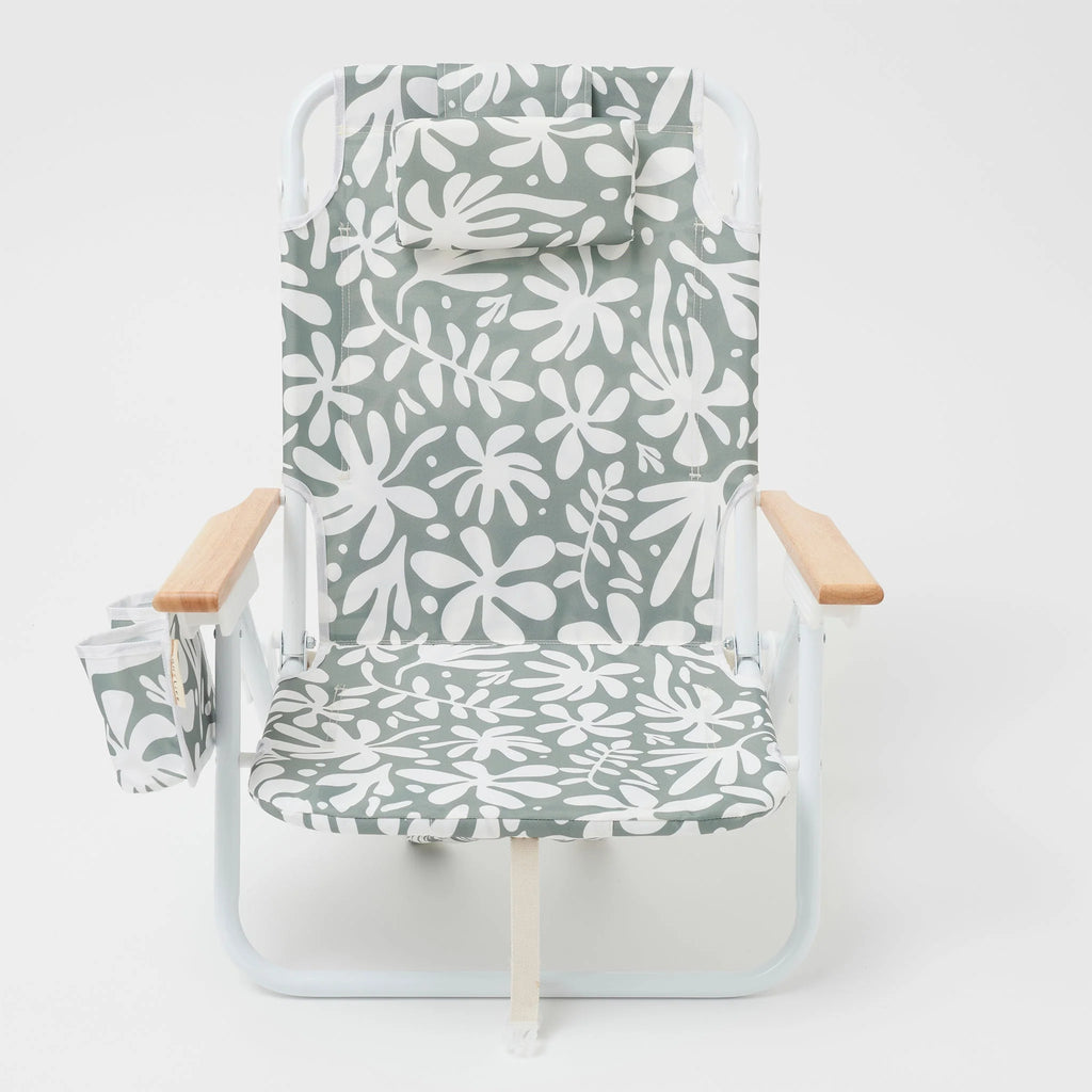 Luxe Beach Chair - The Vacay Olive