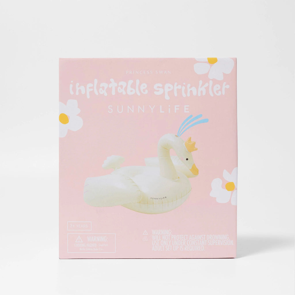 Inflatable Sprinkler - Princess Swan