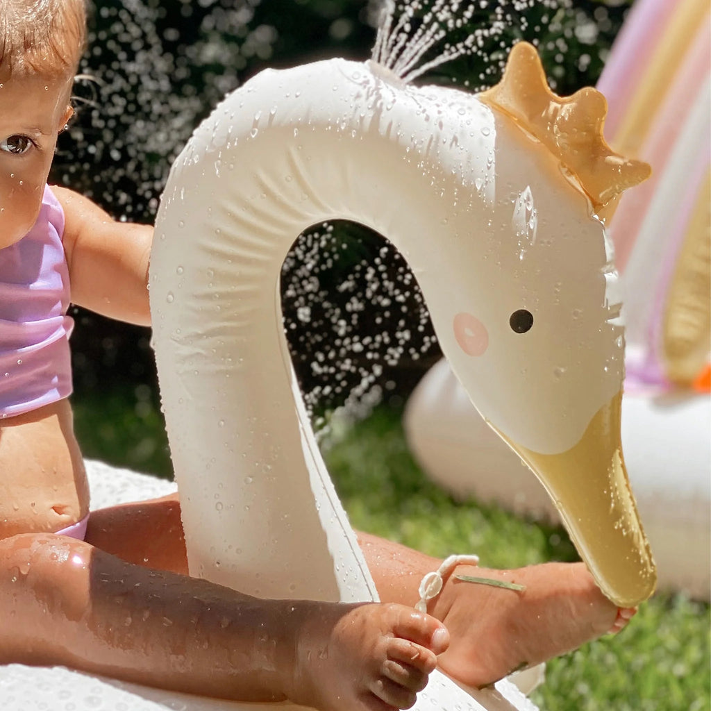 Inflatable Sprinkler - Princess Swan