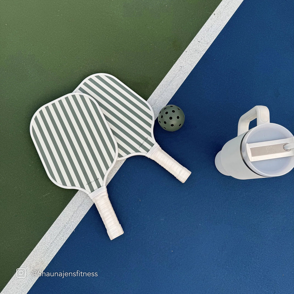 Pickle Ball Set - The Vacay Olive