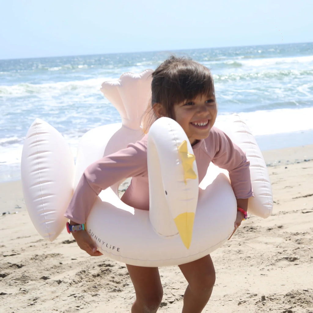 Kids Tube Pool Ring - Swan Multi