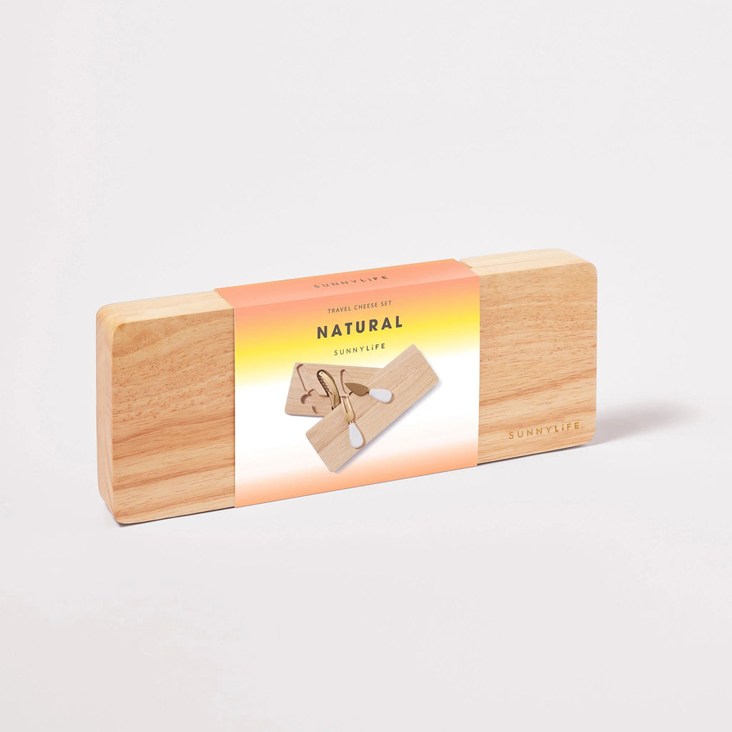 Travel Cheese Board Set - Le Weekend Natural