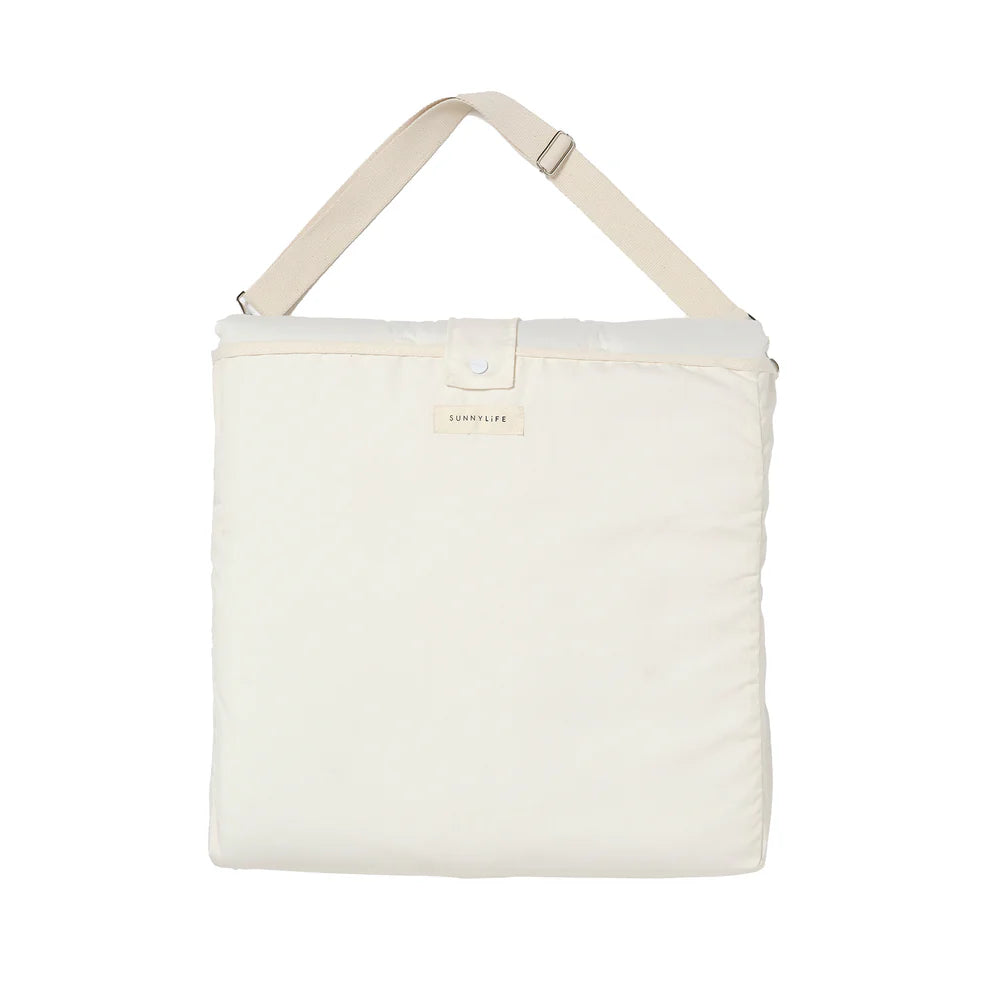 Reclining Beach Chair - Cream