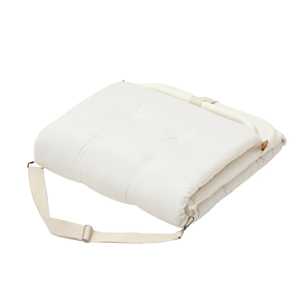 Reclining Beach Chair - Cream