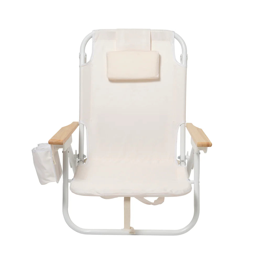 Deluxe Beach Chair - Cream