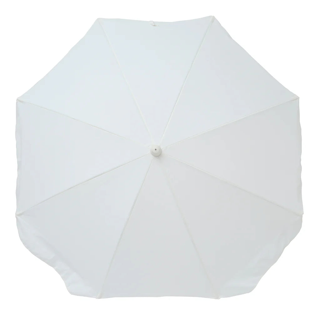 Luxe Beach Umbrella - Cream