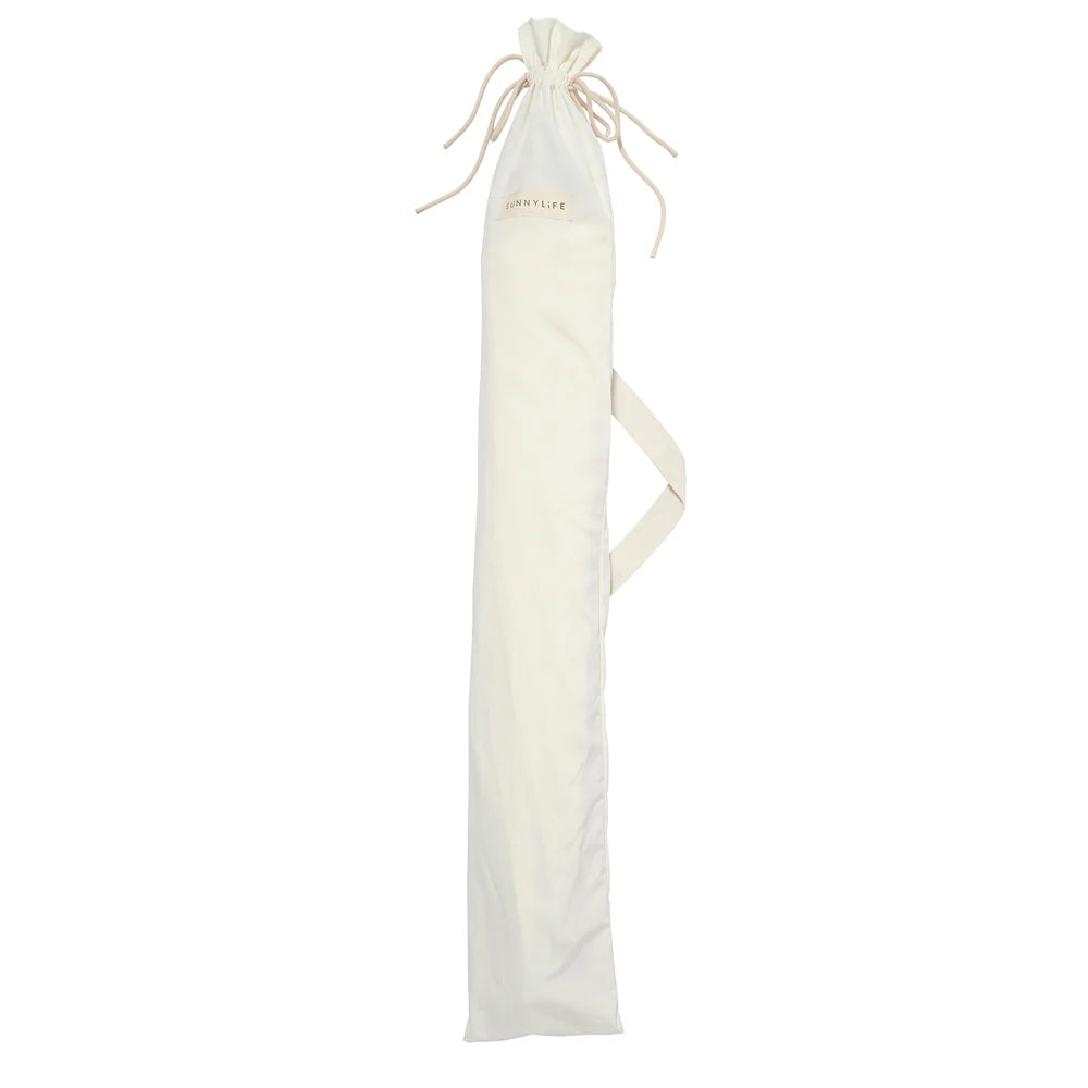 Luxe Beach Umbrella - Cream